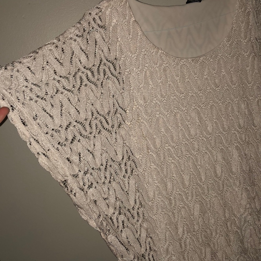 Ivory colored blouse